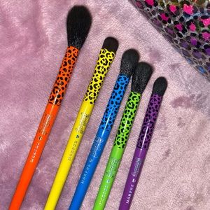 Morphe Lisa Frank Makeup Brushes W Case
